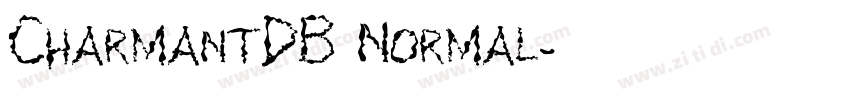CharmantDB Normal字体转换